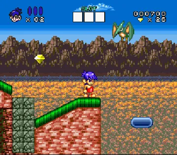 Tatakae Genshijin 2 - Rookie no Bouken (Japan) screen shot game playing